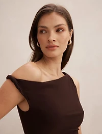 Vicky Asym Jersey Maxi