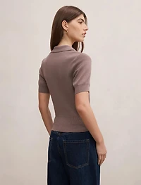 Gia Knit Polo Top