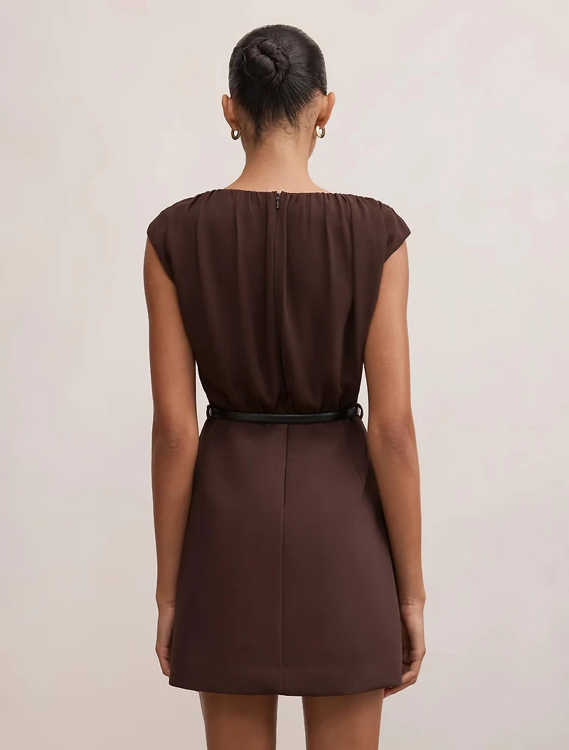 Quinn Gathered Bodice Mini Dress