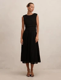 Emilia 2 1 Pleated Midi