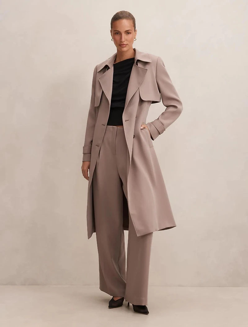 Delilah Soft Trench Coat