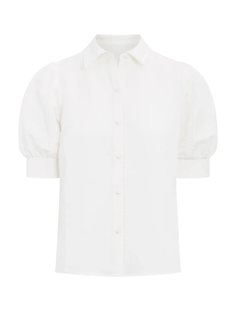 Finley Trim Detail Blouse
