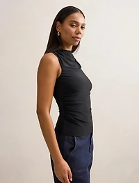 Danni Draped Sleeveless Top