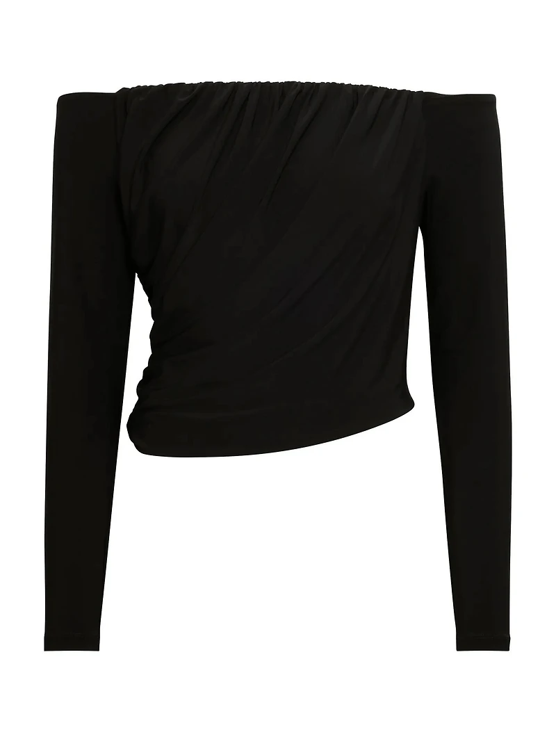 Dallas Draped Long Sleeve