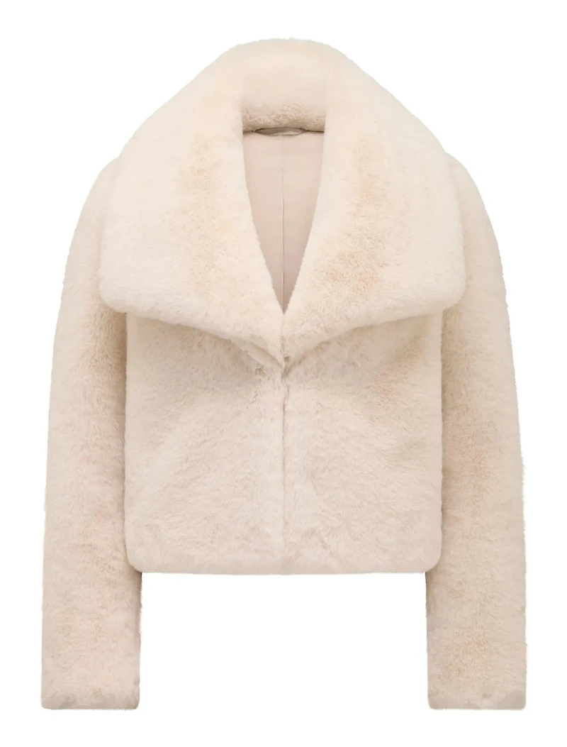 Casey Crop Faux Fur