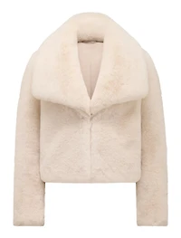 Casey Crop Faux Fur