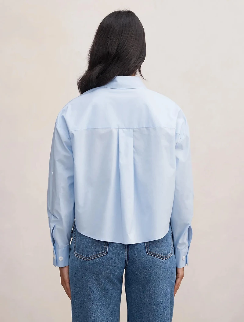 Dom Cotton Cropped Shirt