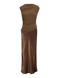 Aurora 2-in-1 Slip Midi Dress