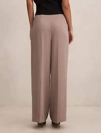 Julia Pleated Waist Wide Leg Pants