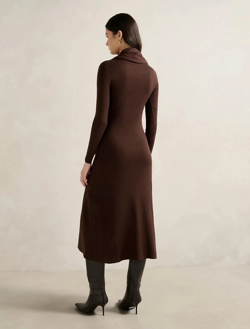 Amelie A-Line Knitted Scarf Set