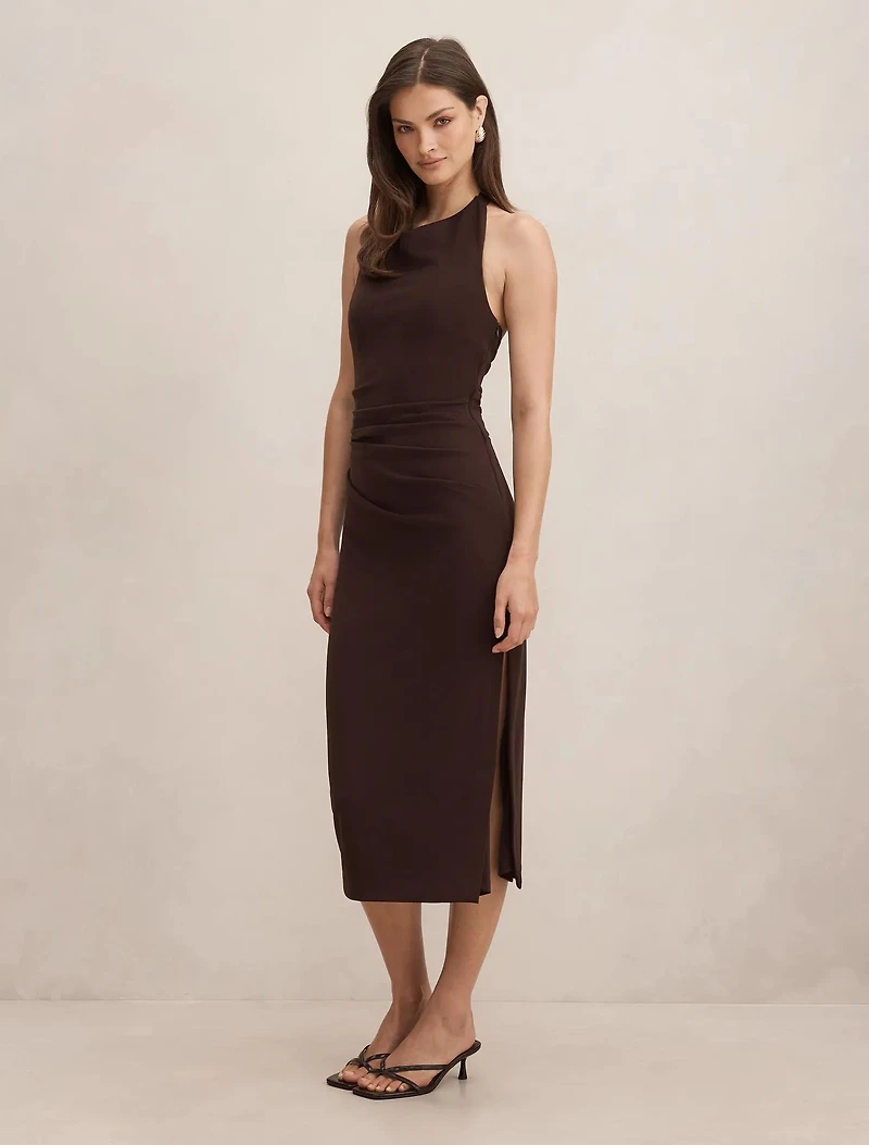 Daphne Halter Column Midi Dress