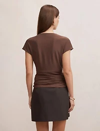 Oakley V-Neck Drape Top