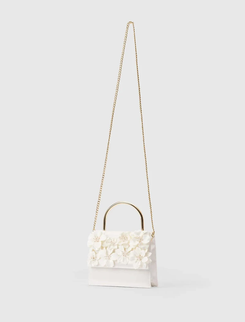 Fifi Flower Top Handle Bag