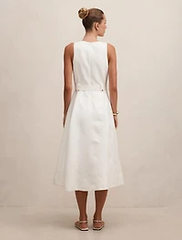 Priscilla Button Down Midi