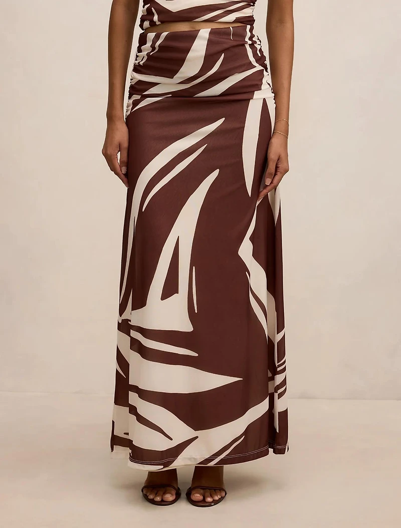 Mimi Petite Flute Maxi Skirt