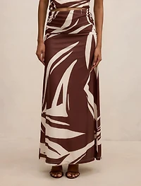 Mimi Petite Flute Maxi Skirt