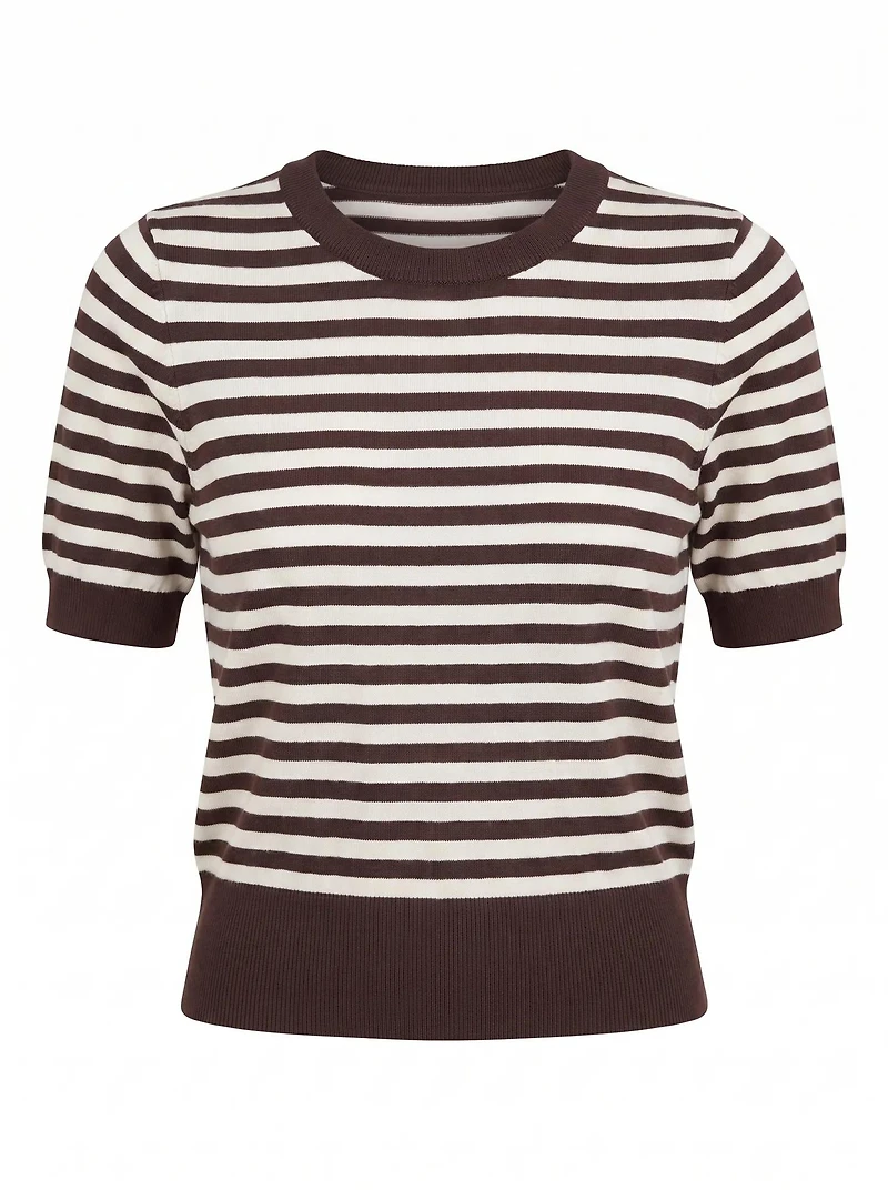 Maisie Stripe Short Sleeve Tee