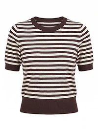 Maisie Stripe Short Sleeve Tee