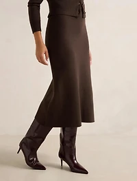 Ally Knitted Midi Skirt