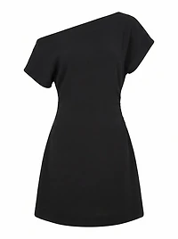 Danielle Petite Asymmetrical Mini Dress