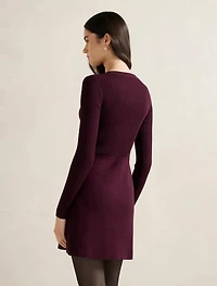 Issie L/S Knit Mini Dress