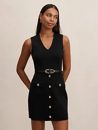 Miley Pocket Detail Knit Dress