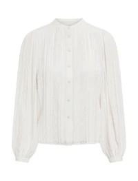 Alexis Lace Trim Blouse