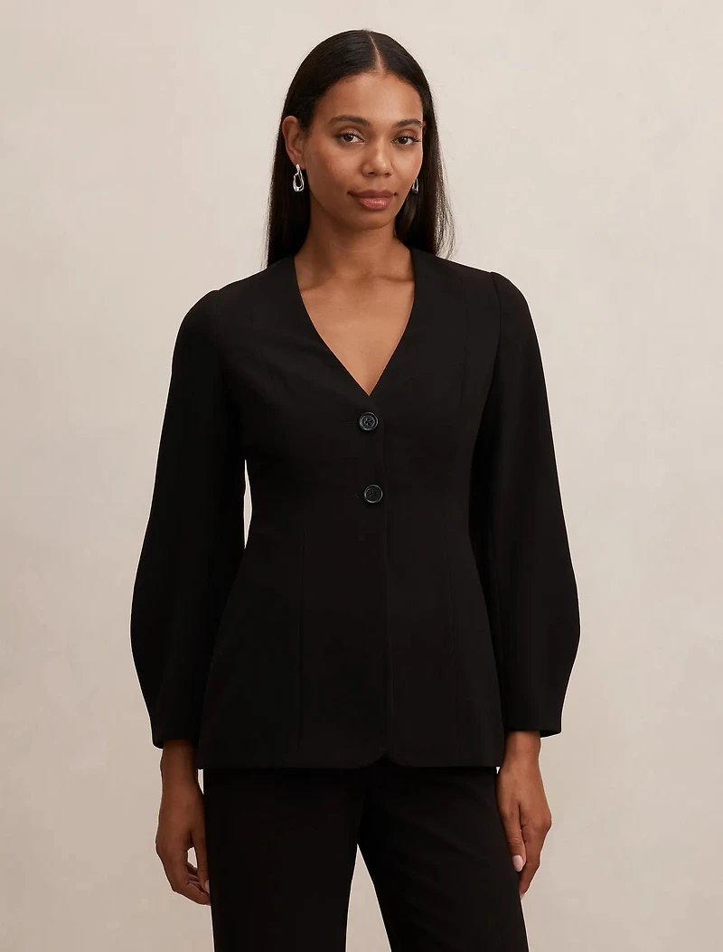 Lizzie Collarless Blazer