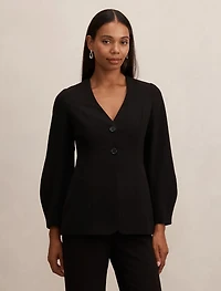 Lizzie Collarless Blazer
