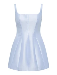 Kaitlyn Petite Structured Satin Mini