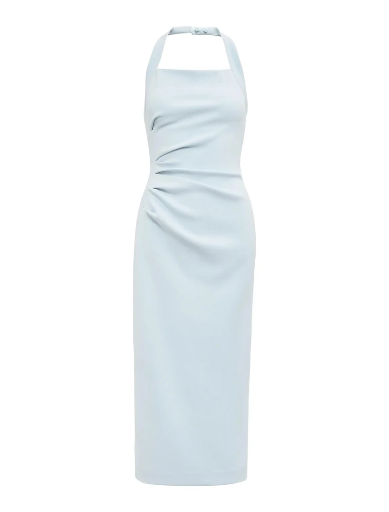 Georgie Halter Ruched Bodycon Dress