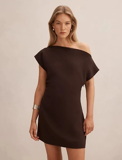 Danielle Asymmetrical Mini Dress