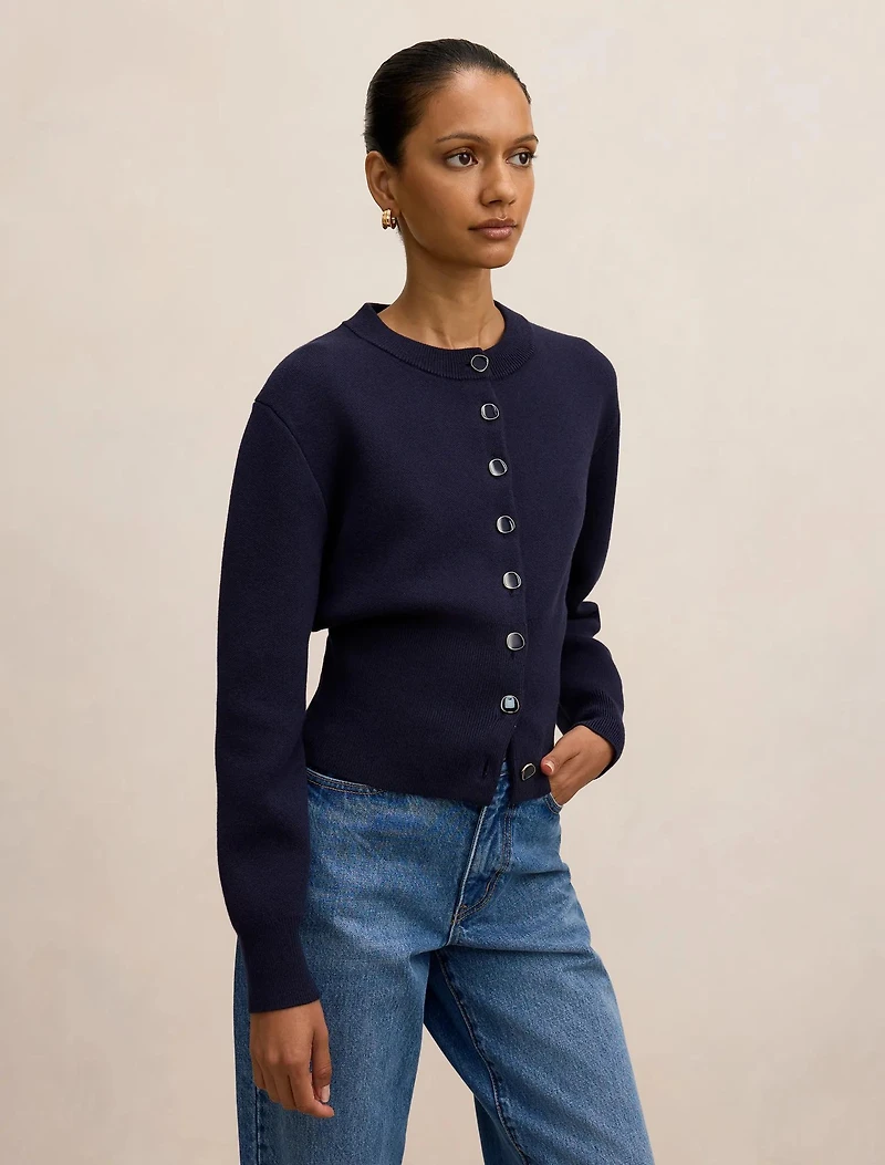 Ally Petite Knit Cardigan