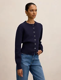 Ally Petite Knit Cardigan