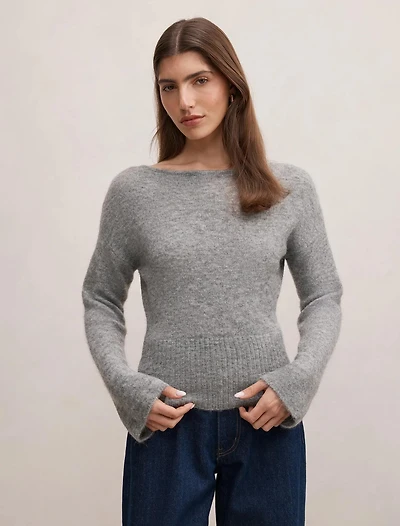 Matilda Ballet Neck Sweater