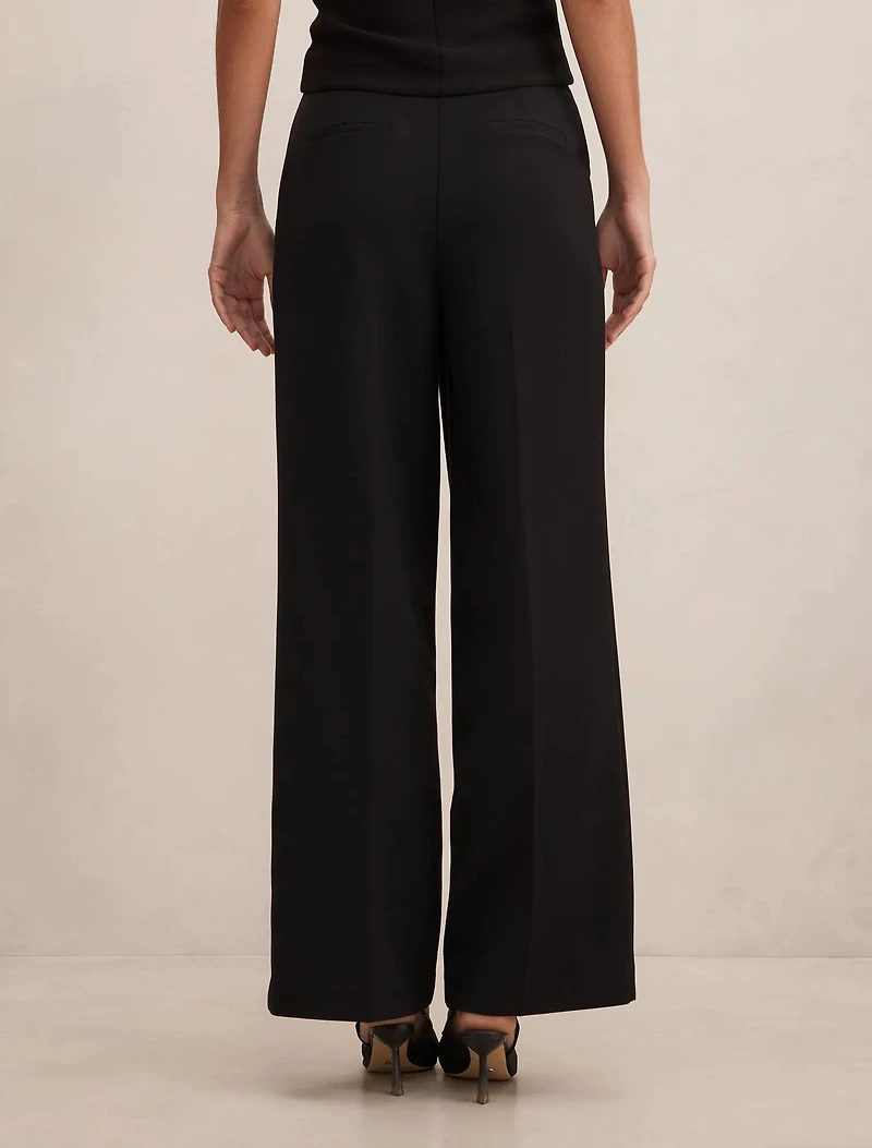 Eva Pleat Wide Leg Pants
