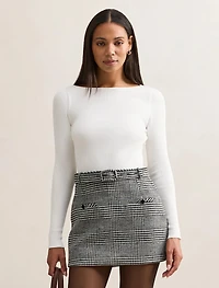 Sabina 2-in-1 Knit Mini Dress