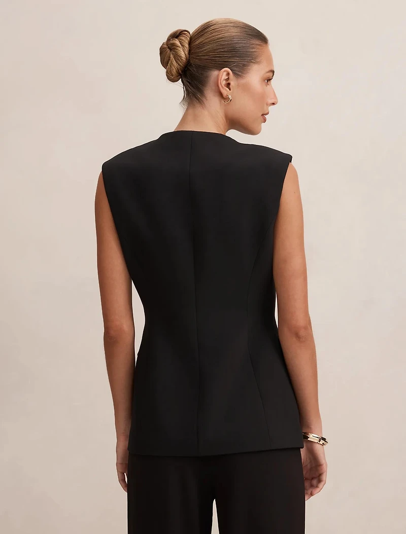 Myra Sleeveless Blazer