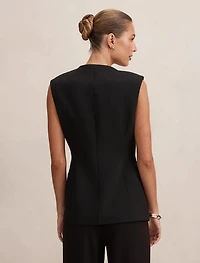 Myra Sleeveless Blazer