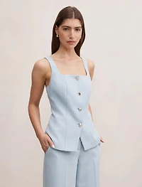 Lee Square Neck Waistcoat