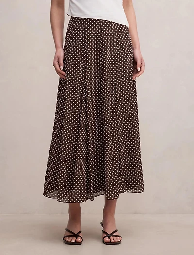 Allison Godet Midi Skirt