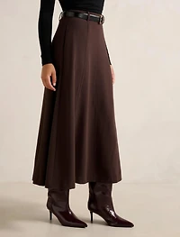 Celine Belted Midi Skirt