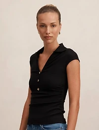 Winnie Extended Shoulder Polo