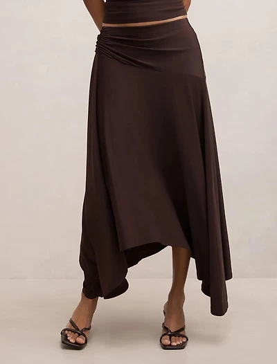 Ariel Petite Godet Hanky Hem Skirt