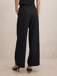 Paloma Pinstripe Wide Leg Pant