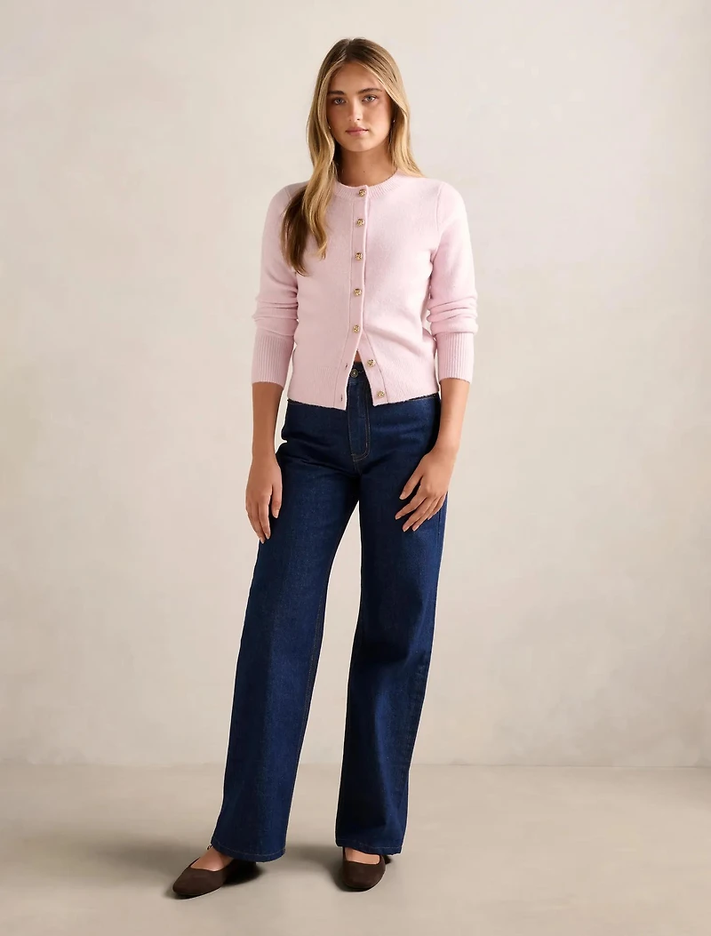 May Crew Neck Cardigan