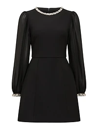 Indiana Embellished Mini Dress