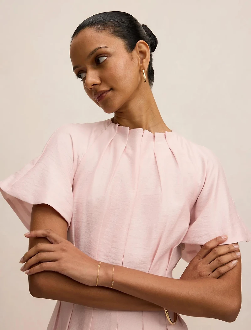 Everly Petite Seam Detail Midi