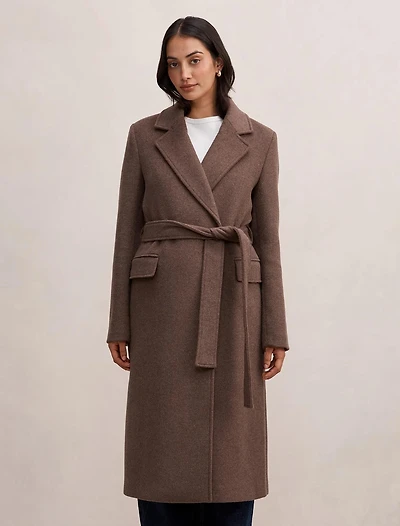 Ember Double Breasted Wrap Coat
