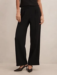 Eva Pleat Wide Leg Pants